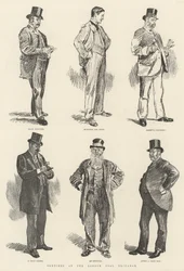 Sketches at the London Coal Exchange